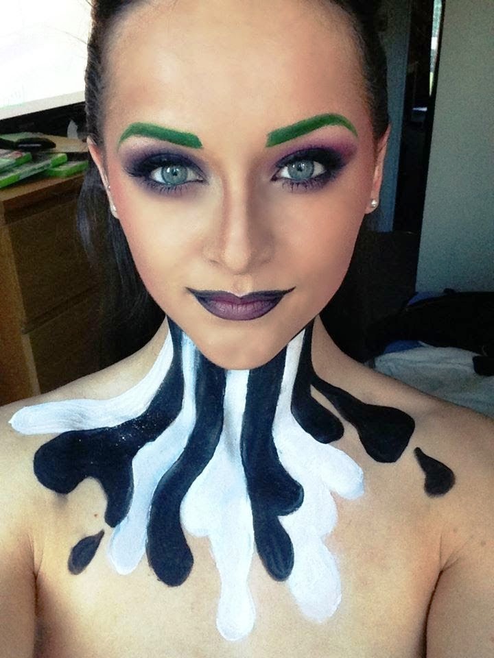 Beetlejuice Halloween Makeup