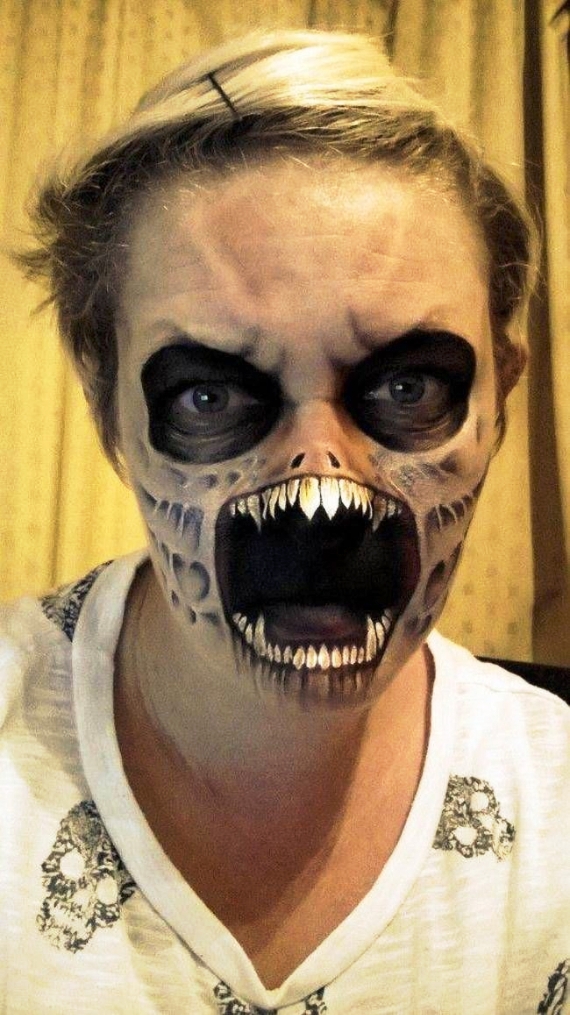 Best Scary Halloween Makeup Idea