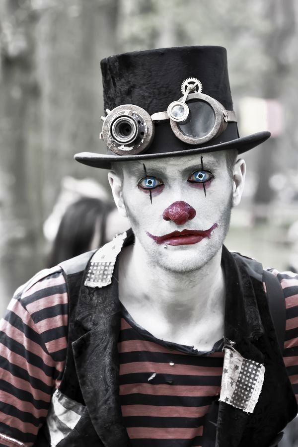 Clown-Makeup-Ideas for men