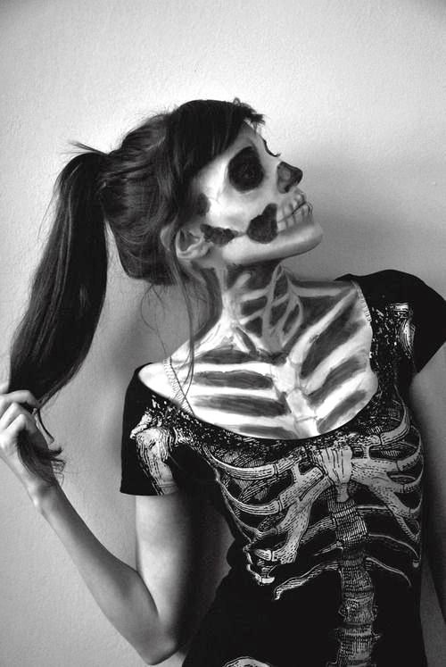 Cool Halloween Makeup Skeleton