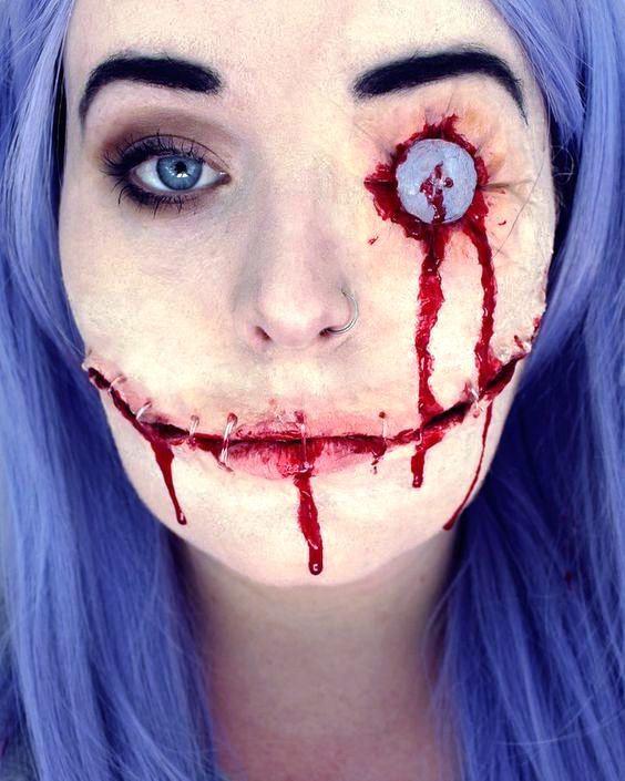 Creepiest Halloween Makeup Ideas