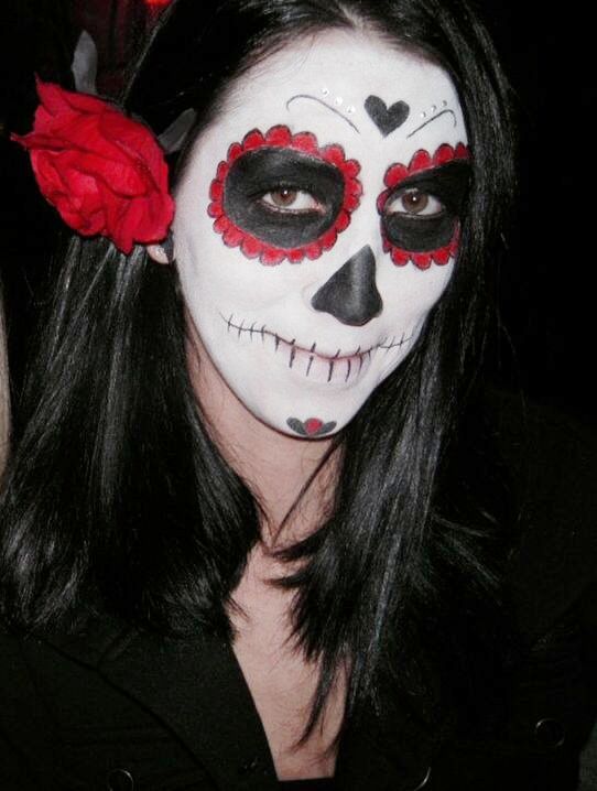 Cute Halloween Makeup Day of the Dead