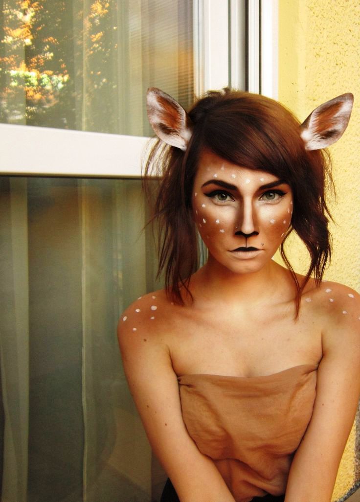 Cute deer makeup ideas