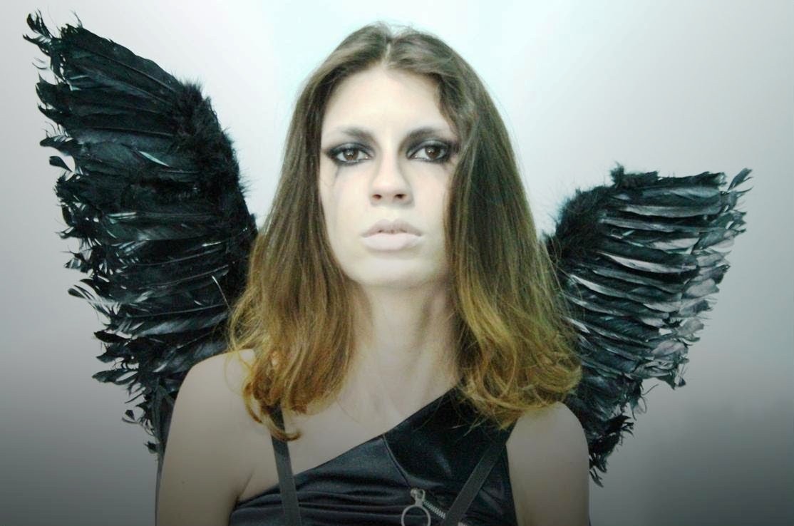 Dark Angel Halloween Makeup