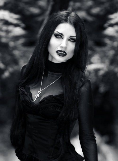 Dark halloween vampire