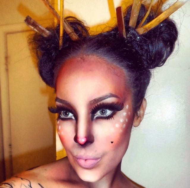 Deer Costume Makeup
