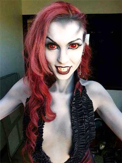 Demon Halloween Makeup