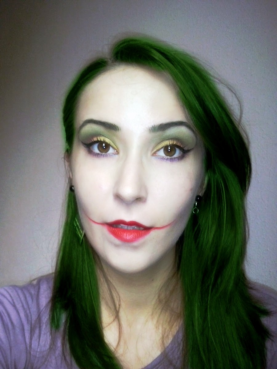 Female Joker Makeup