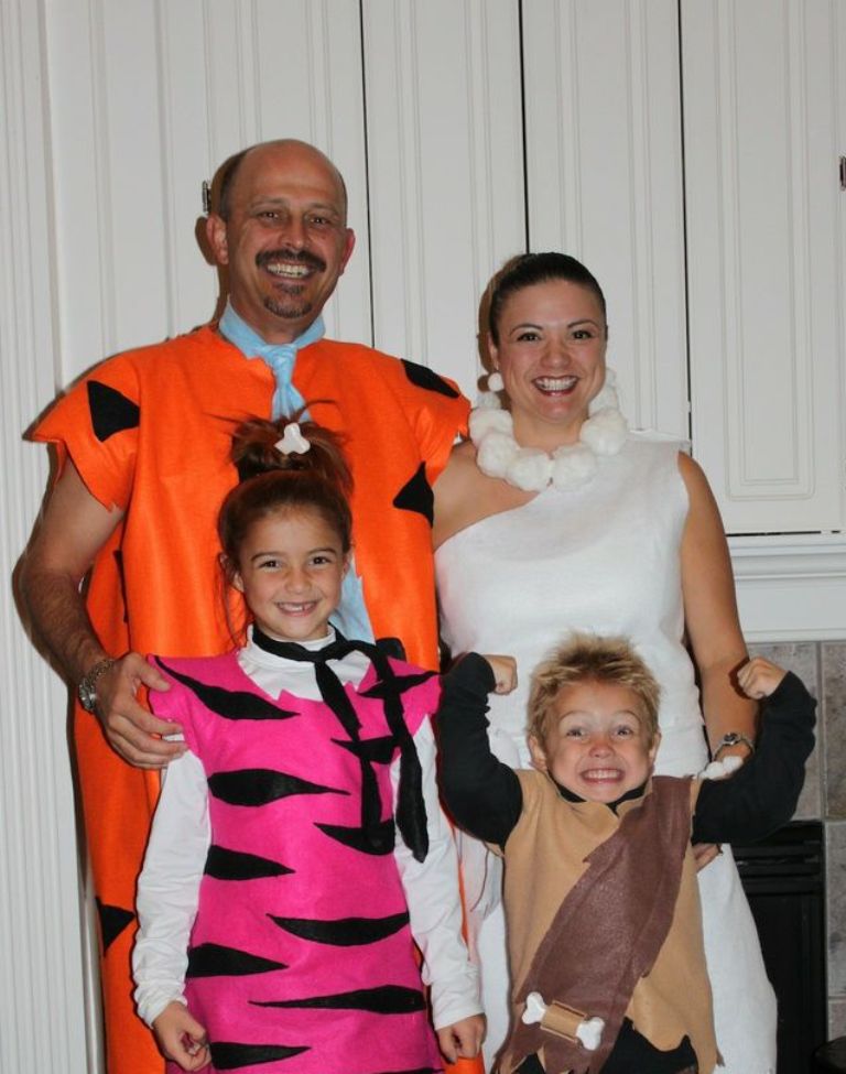 Flintstones Family Costume Homemade