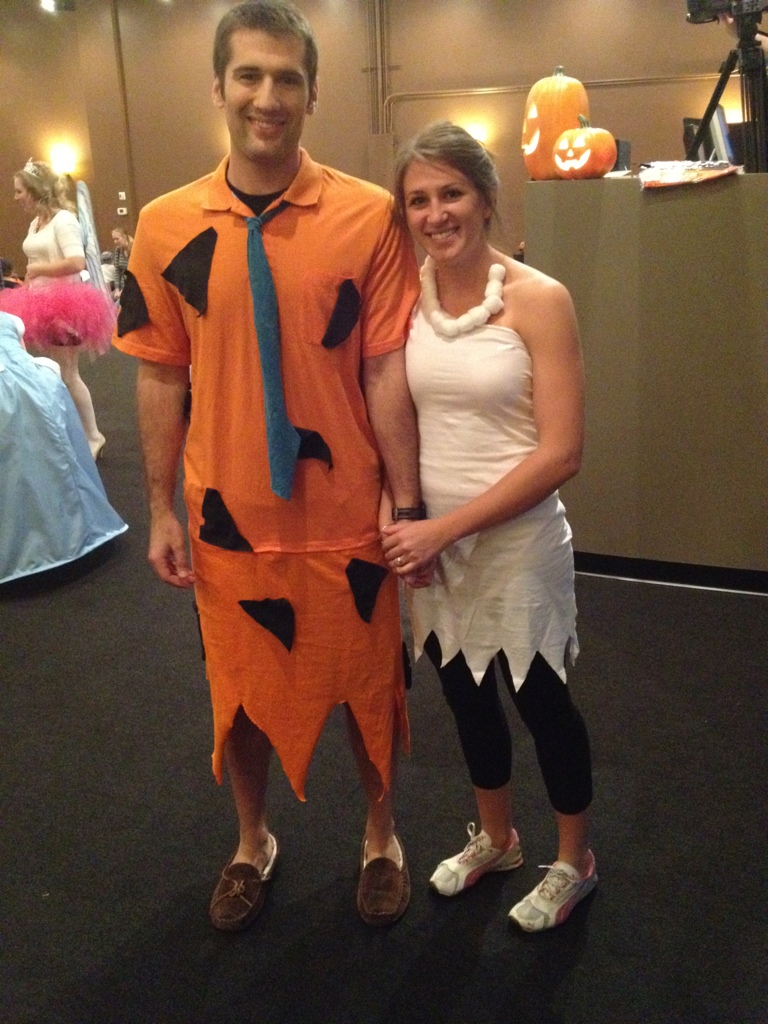Fred and Wilma Costume DIY
