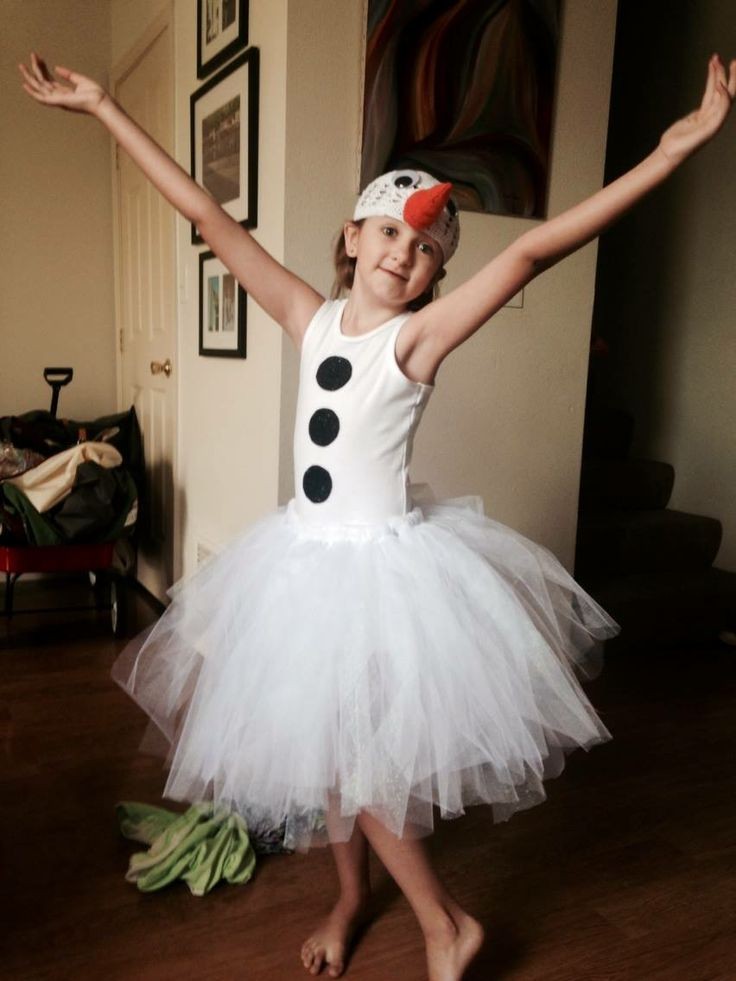 Frozen Olaf Halloween costumes for little girls that are pretty