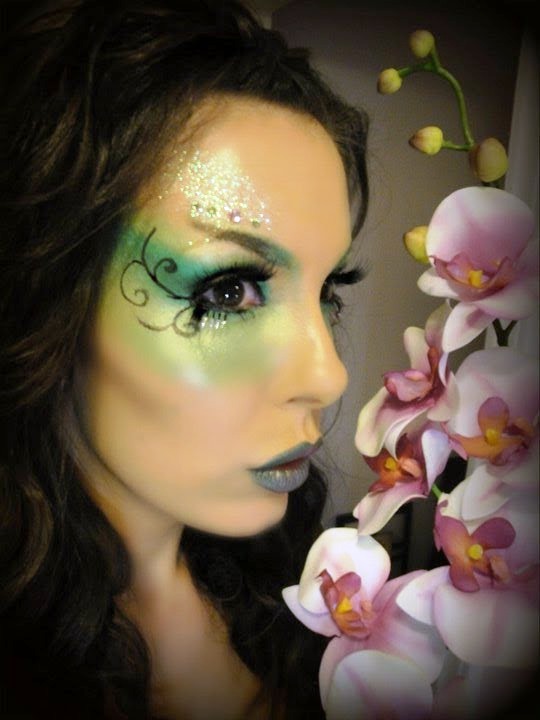 Green Garden Fairy Makeup