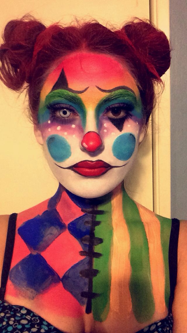 Halloween Clown Makeup for women