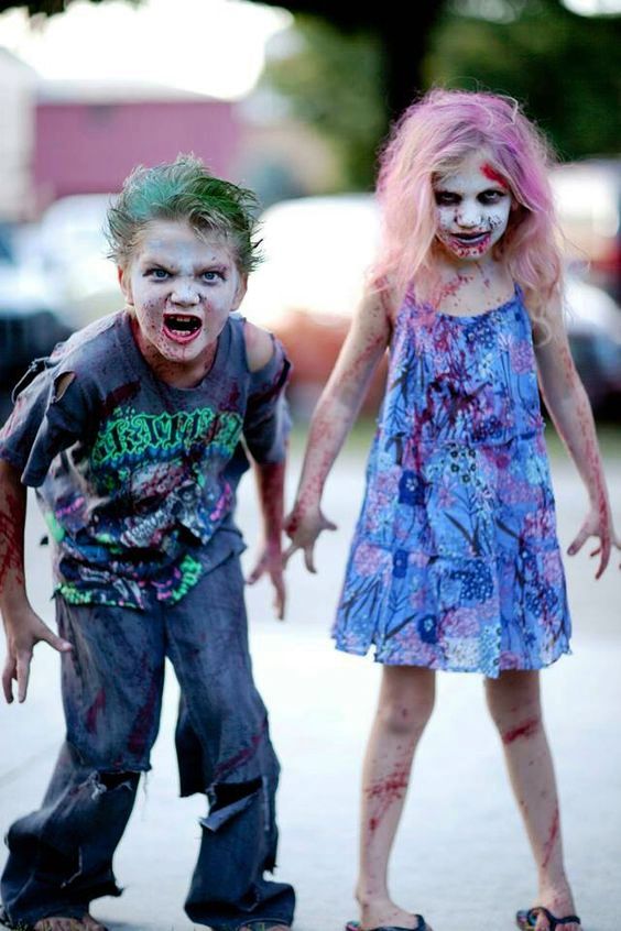 Halloween Costumes for Kids Zombie Makeup