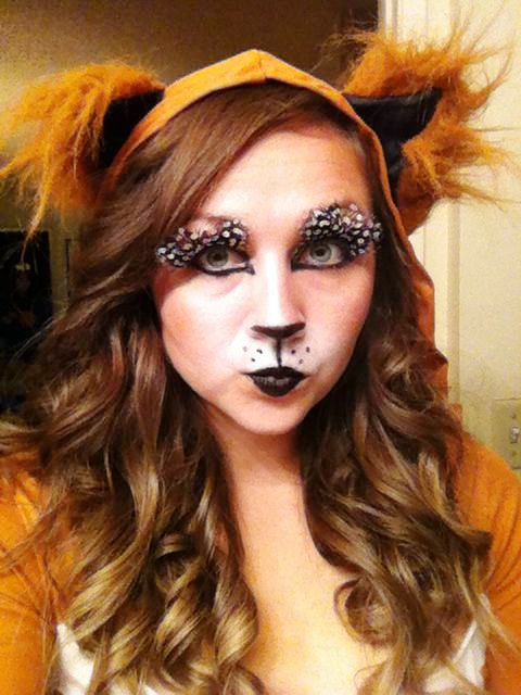 Halloween Fox Costume Makeup