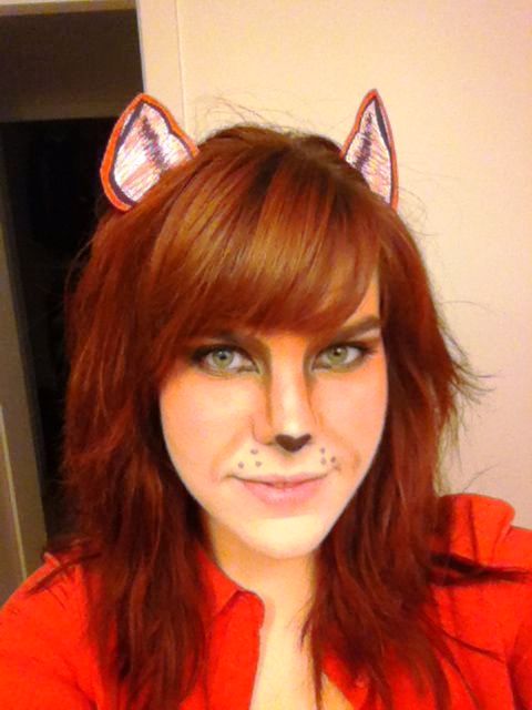 Halloween Fox Makeup idea
