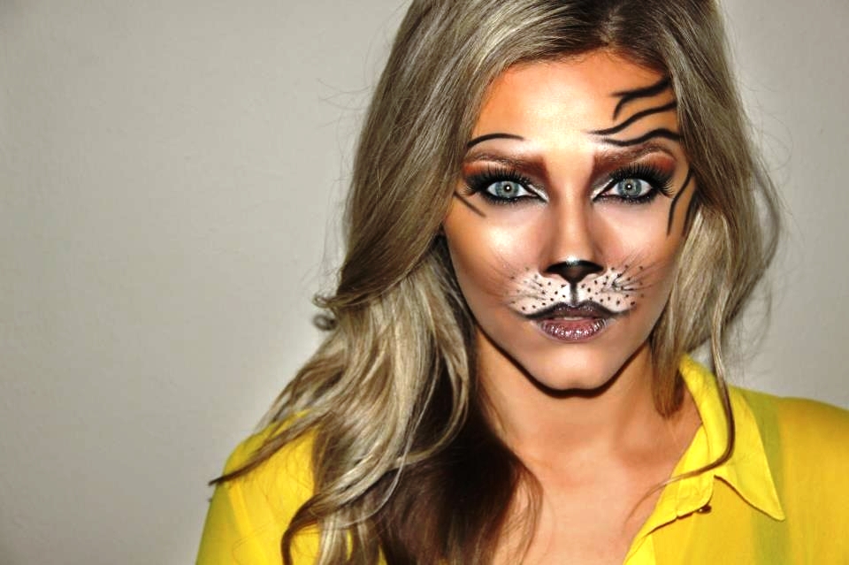 Halloween Makeu Tiger Makeup