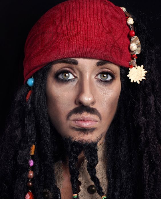 Halloween Makeup Jack Sparrow