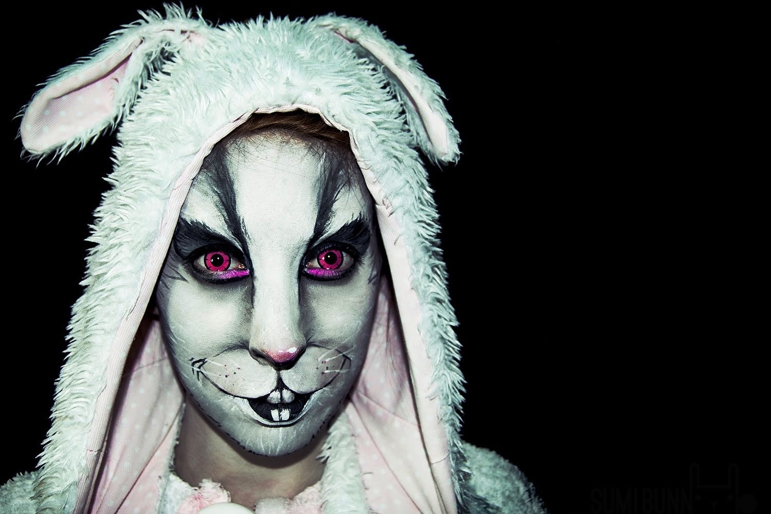 Halloween Makeup - Psycho Bunny