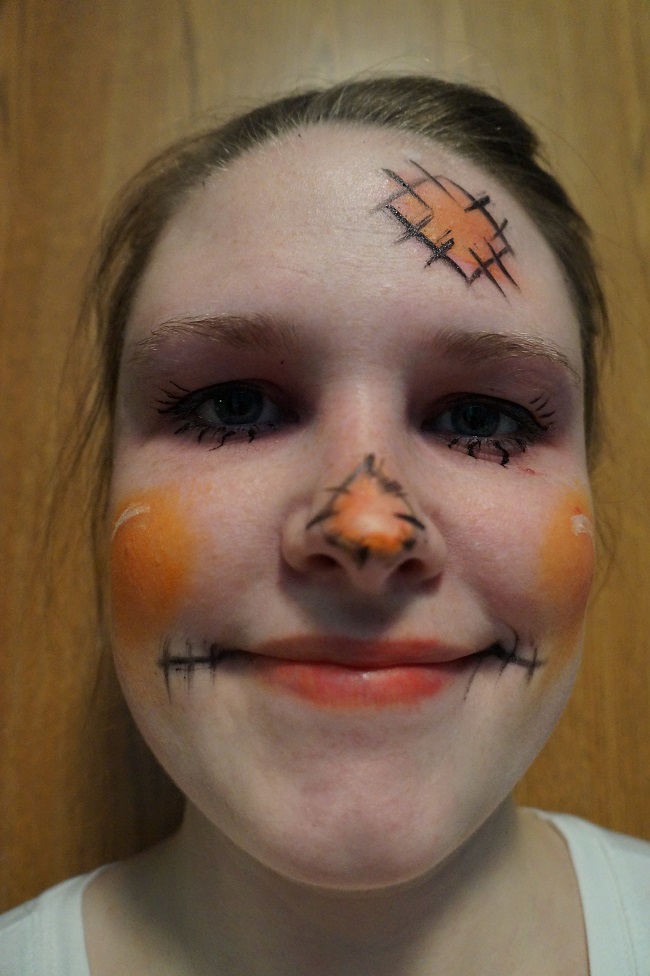 Halloween Makeup Scarecrow Faces