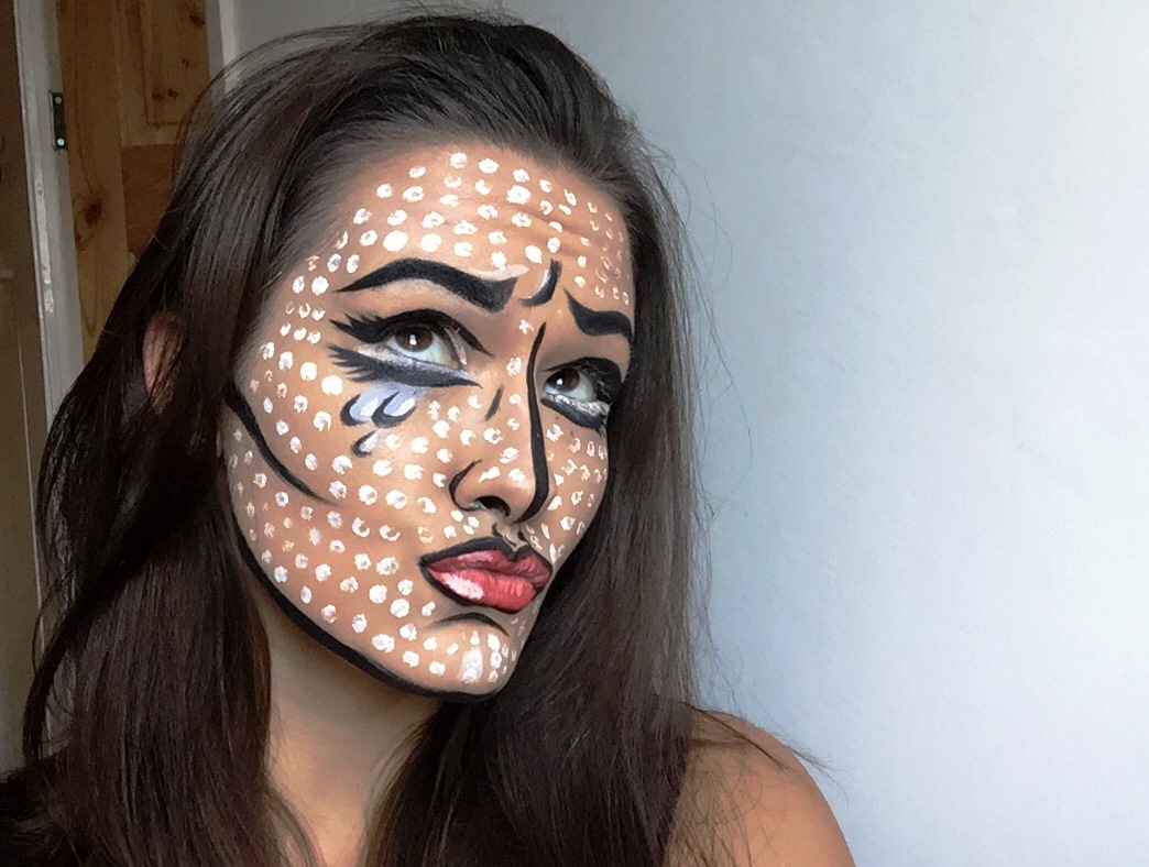 Halloween Pop Art Makeup