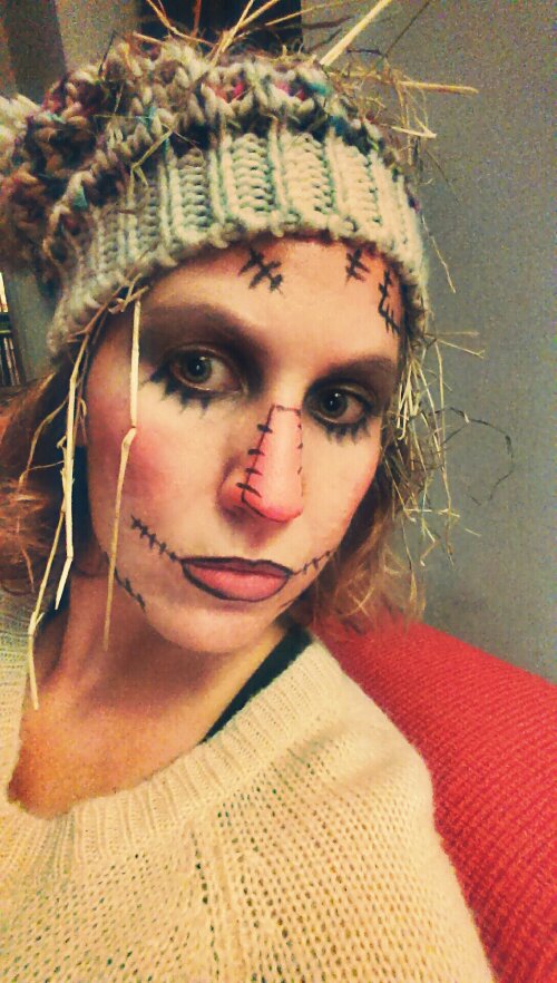 Halloween Scarecrow Makeup Ideas for women