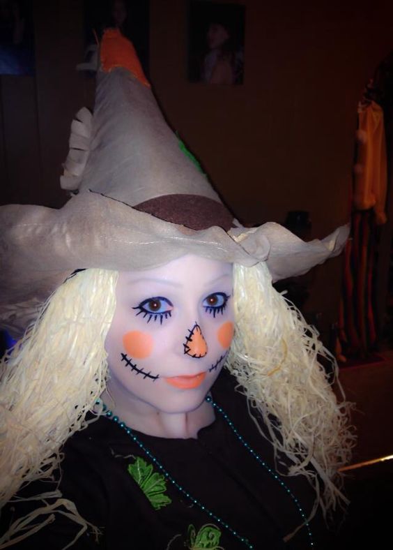 Halloween Scarecrow Makeup ideas