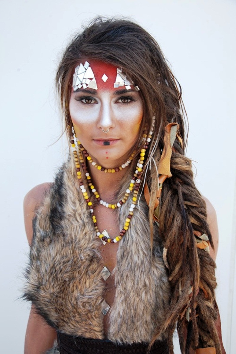 Indians Burning Man Costume