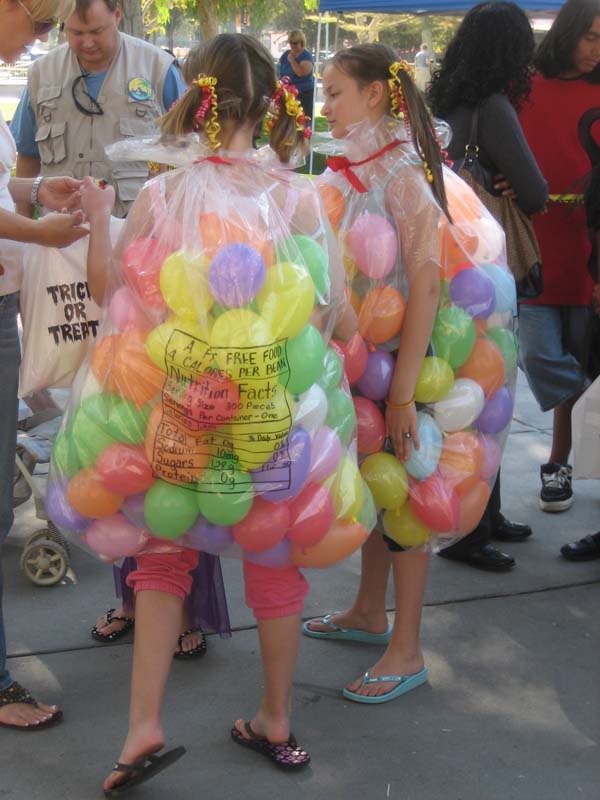 Jelly Bean Bag Halloween Costume