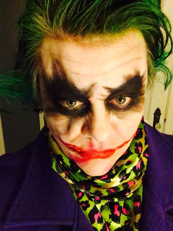 Joker Halloween Makeup ideas for women
