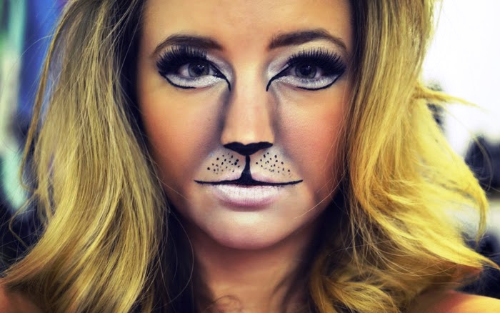 Lion Halloween Makeup