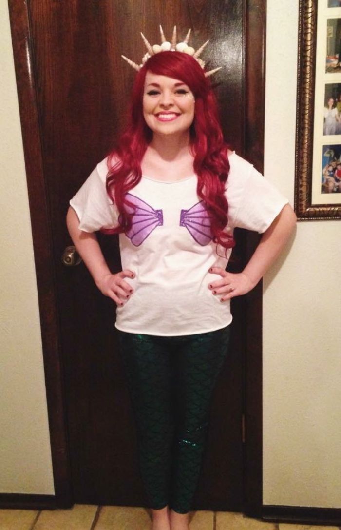 Little Mermaid Ariel Halloween Costume Idea