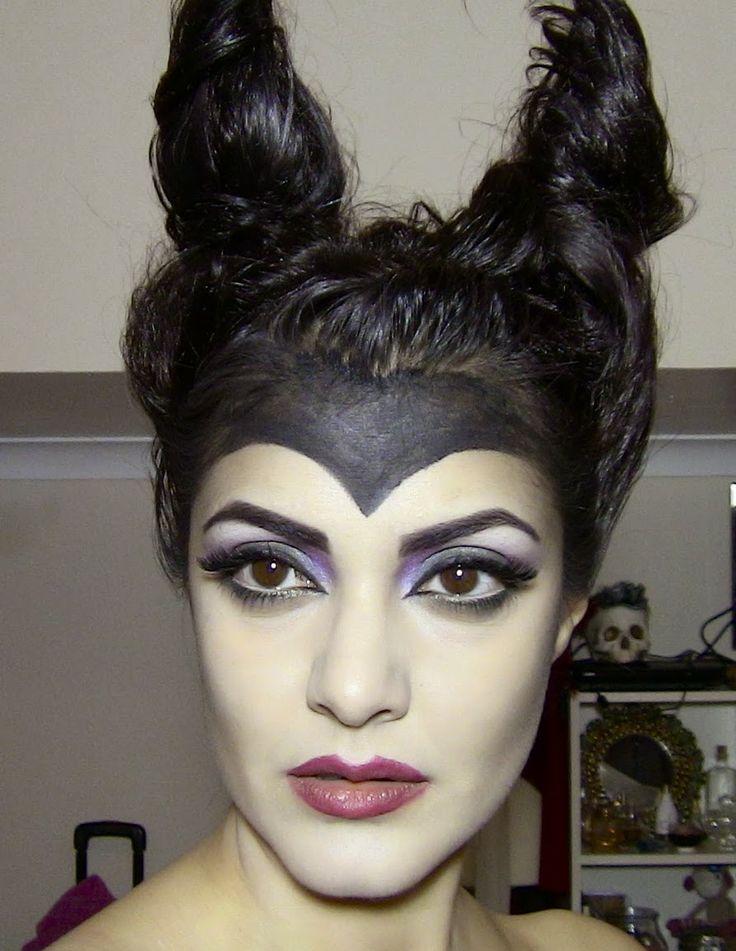 Maleficent Makeup for halloween