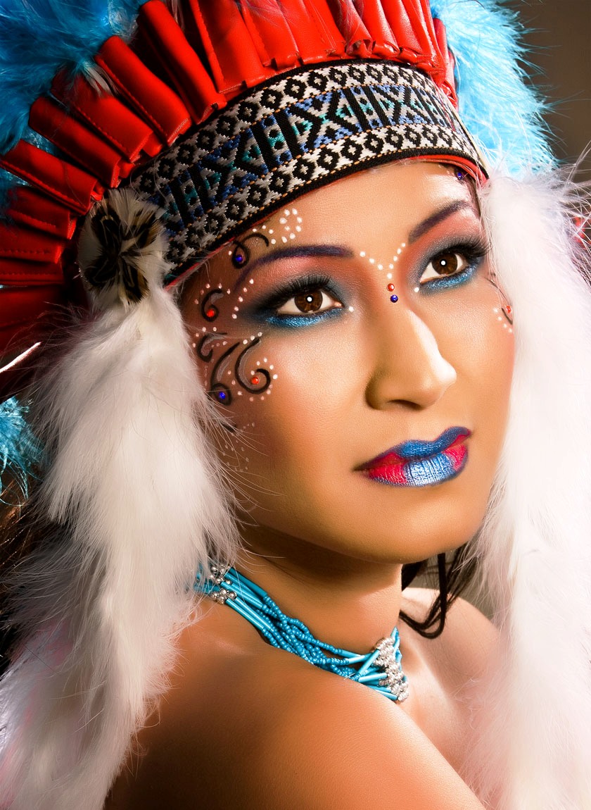 Native American Princess Makeup