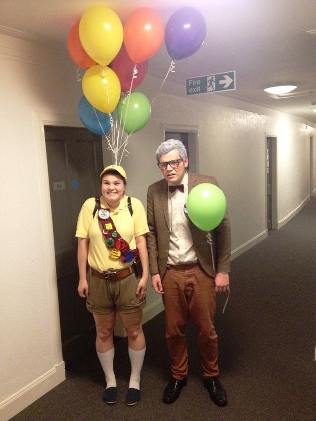 Russell and Mr. Fredrickson from Up