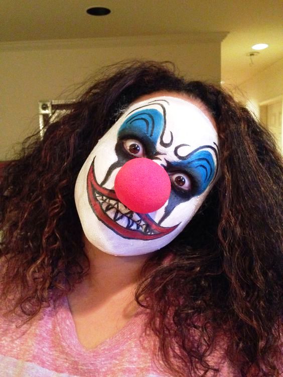 Scary Clown Halloween Makeup ideas