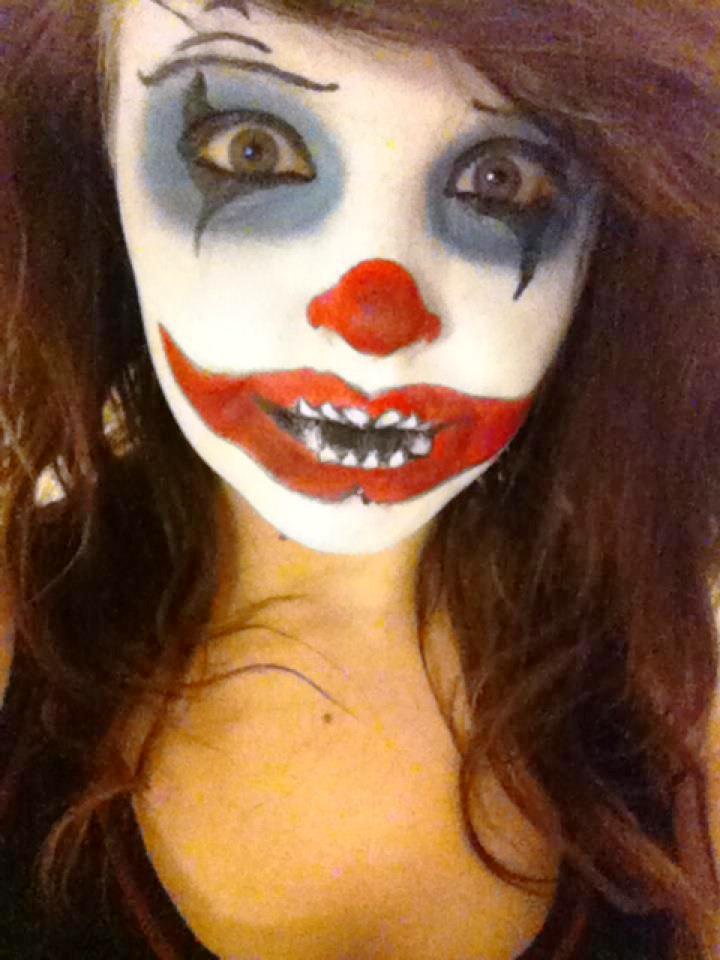 Scary Clown Makeup