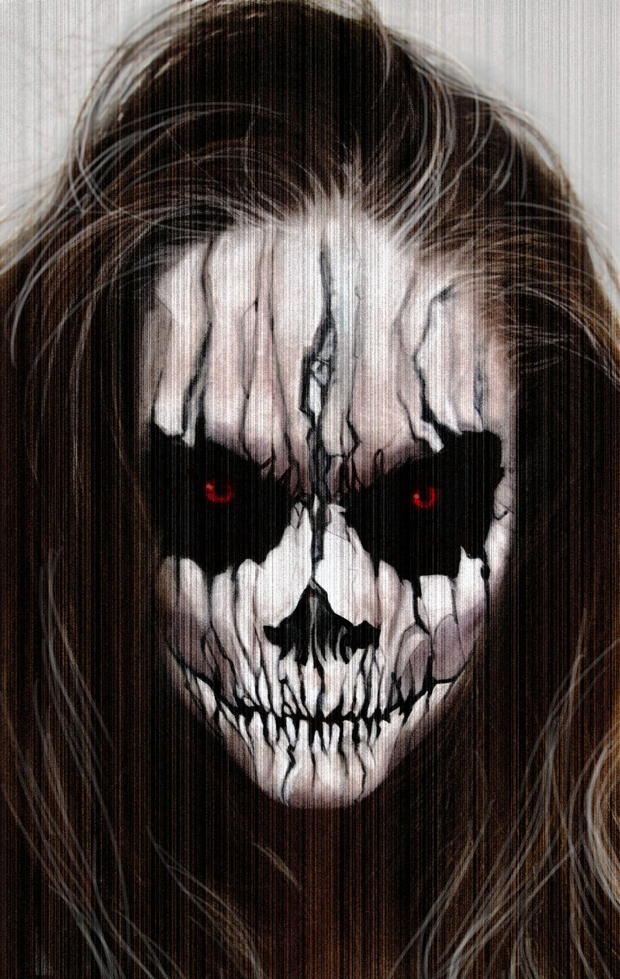 Scary Halloween Face Paint