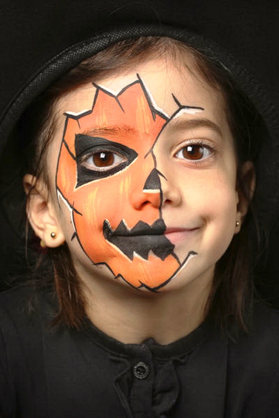 Scary Halloween Makeup Ideas For kid