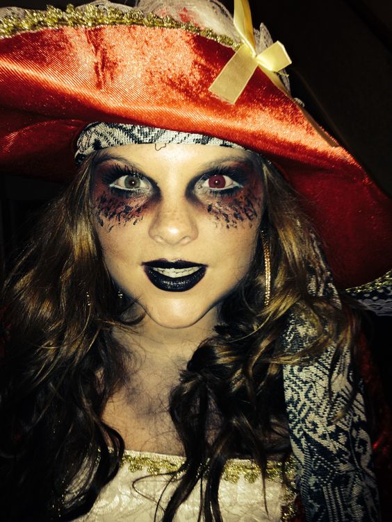 Scary Pirate Makeup ideas