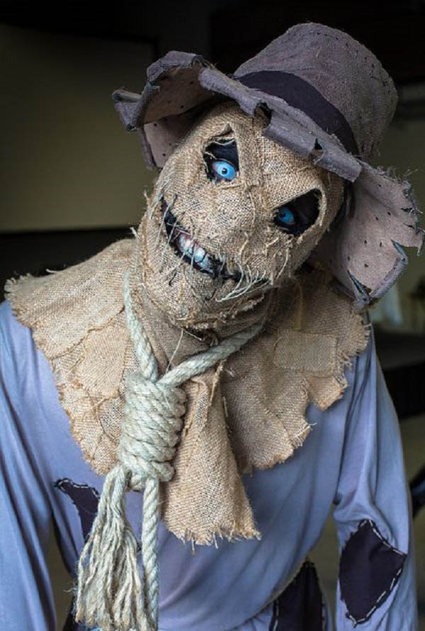 Scary Scarecrow Costume Makeup