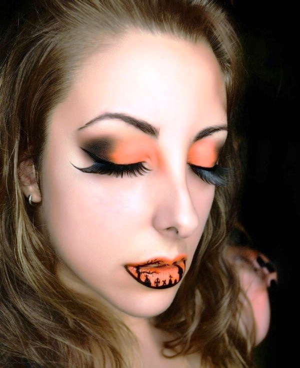Simple Halloween makeup ideas