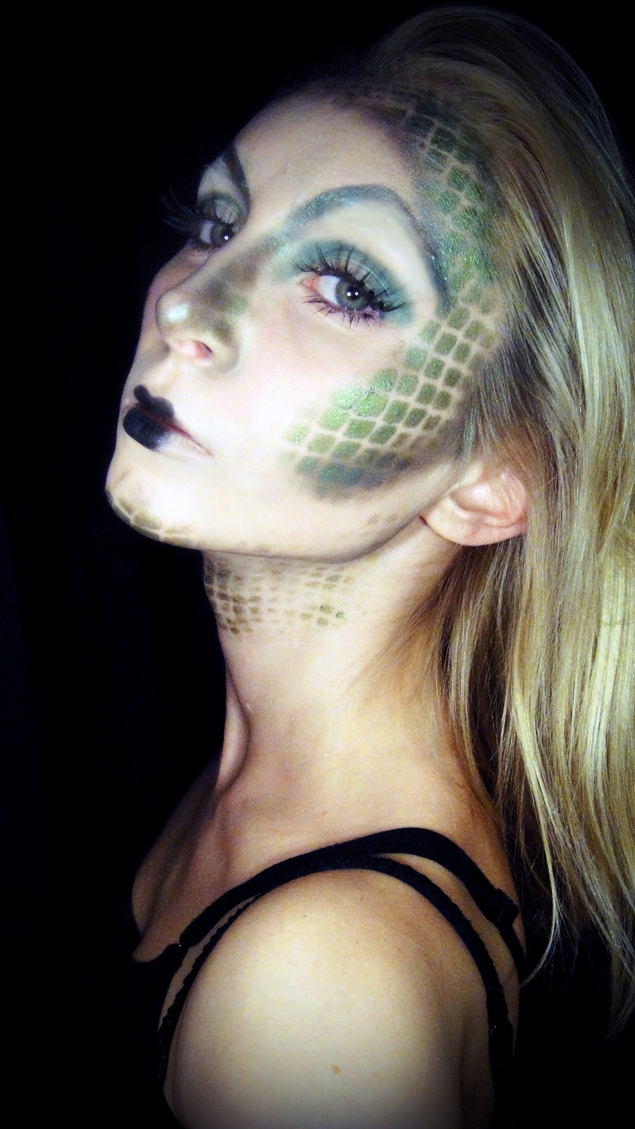 Snake Halloween Makeup
