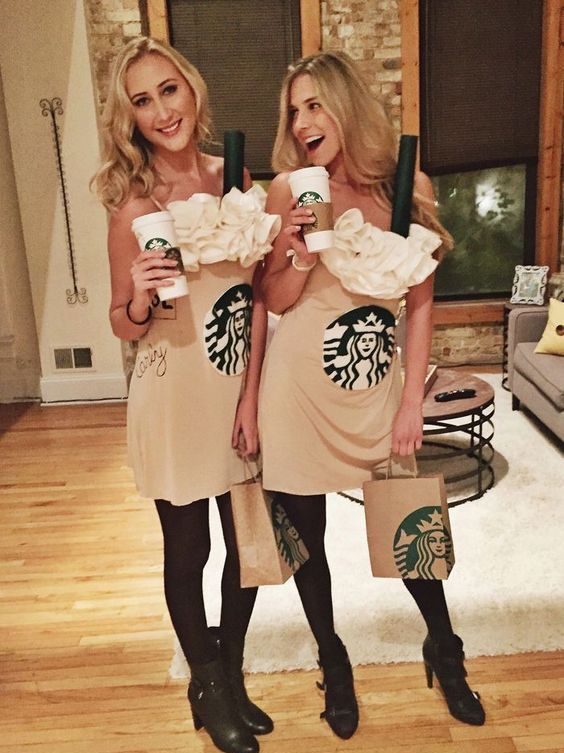 Starbucks Halloween costumes for girls