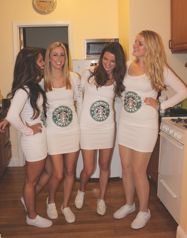 Starbucks coffee halloween costumes