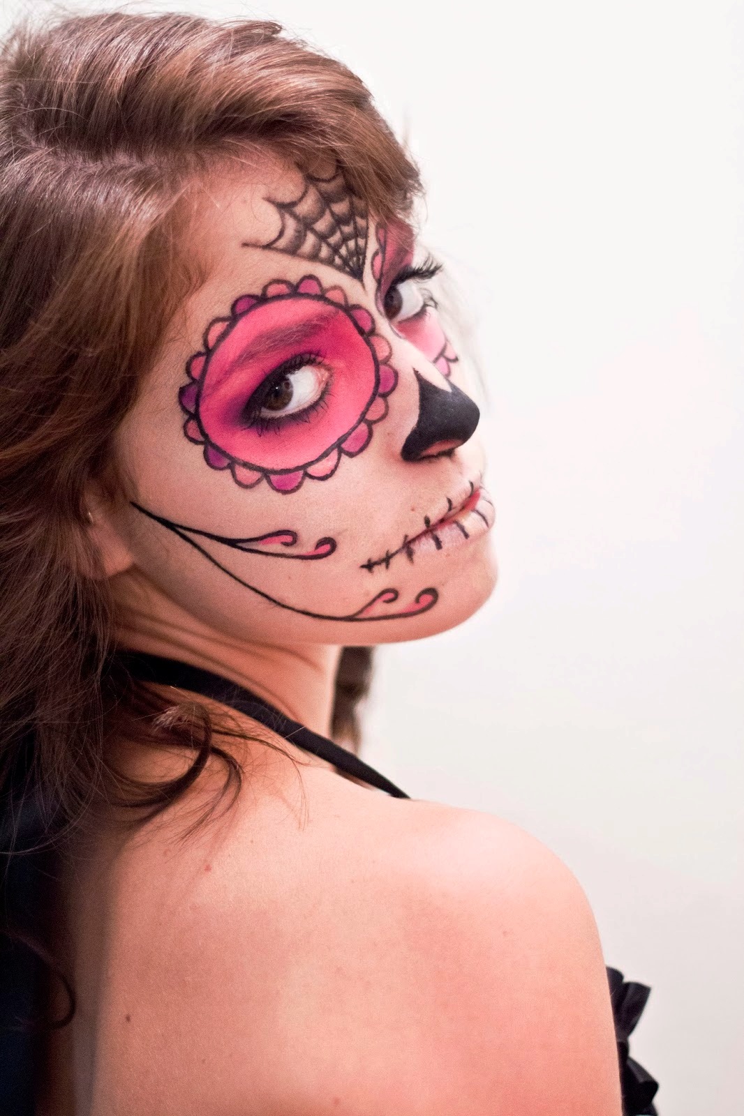 Sugar Skull Costume Makeup