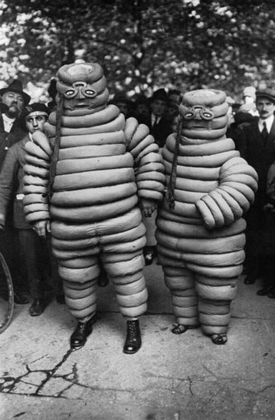 Vintage Michelin Man Halloween Costume