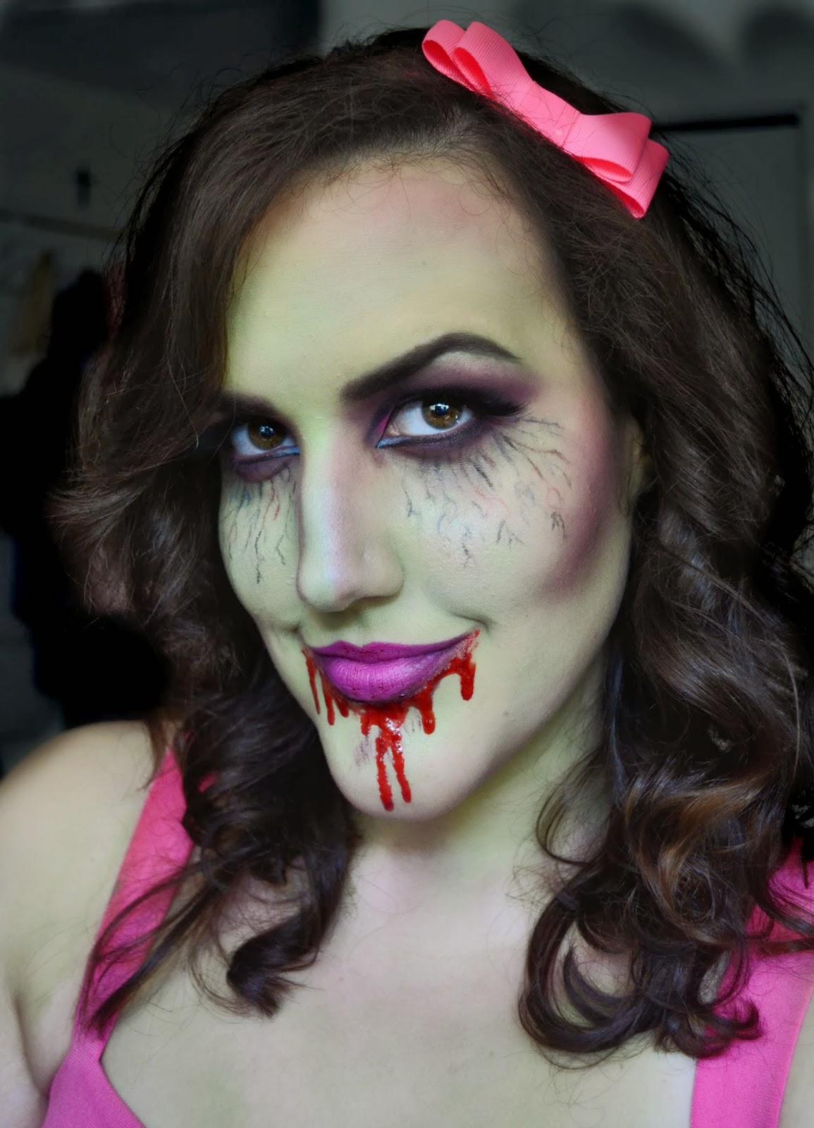 Zombie Girl Makeup