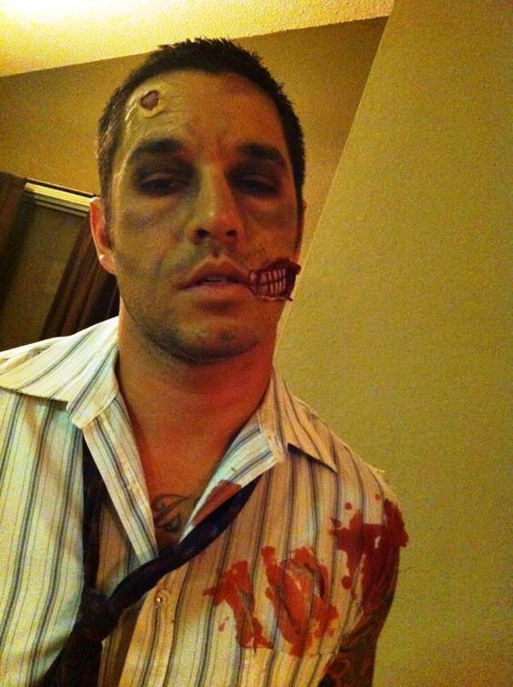 Zombie Halloween Makeup Guys