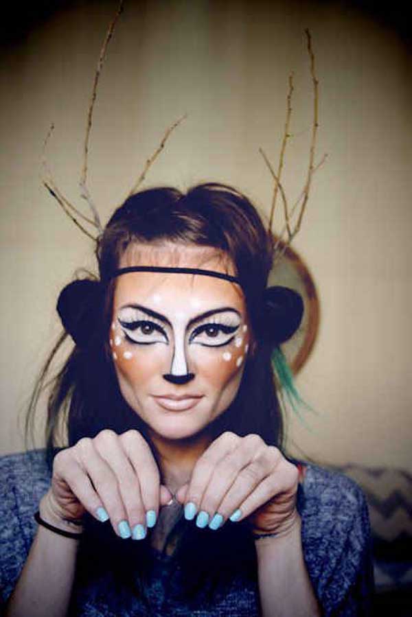 best-halloween-makeup-ideas-deer